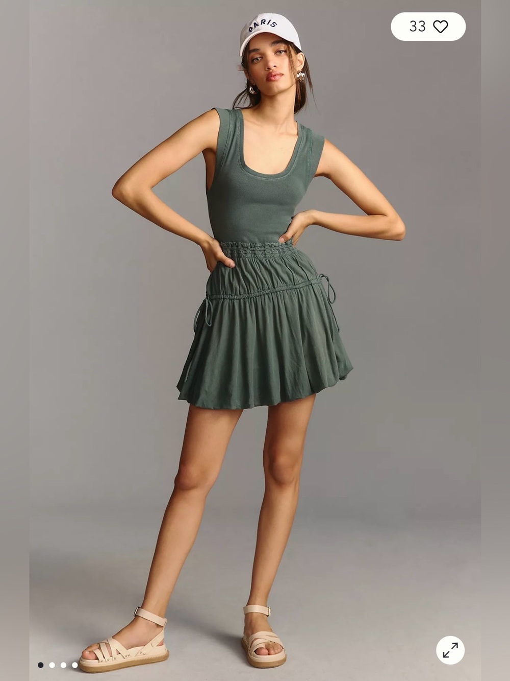 Daily Practice by Anthropologie Mini Bubble Dress Small
